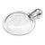 Wonderful Antique Round Crystal Victorian Perfume Flask With Sterling Silver Cap Monogram JLC Home Decor Collectible For Sale