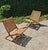 Mid-Century Modern Folding Chairs in Beech and Paper Cord attributed to Ebert Wels, 1960s, Set of 2 For Sale - Image 3 of 12