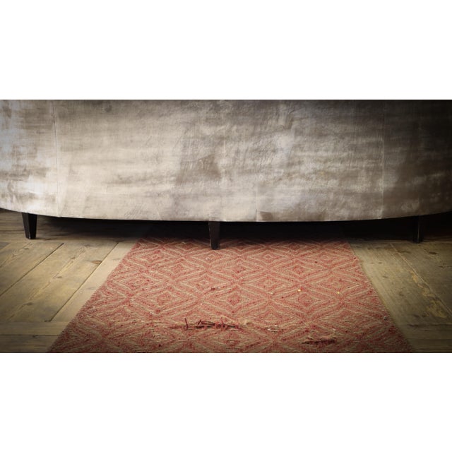 4-Seater Canapé in Champagne Velvet by Arthur Brett, 2010s For Sale - Image 12 of 17