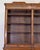 Wood Italian 19th Century Walnut Bookcase with Architectural Design For Sale - Image 7 of 13