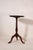 Antique English Mahogany Wine Table With Finial Base