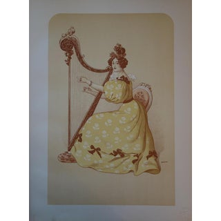 Roedel, The Romance, 1897, Lithograph For Sale