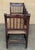 20th Century Catalan Bench in Solid Walnut with Caned Seat, Three Seats For Sale In Miami - Image 6 of 18