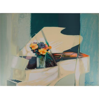 Claude Hemeret, Avant le concert, Lithograph For Sale