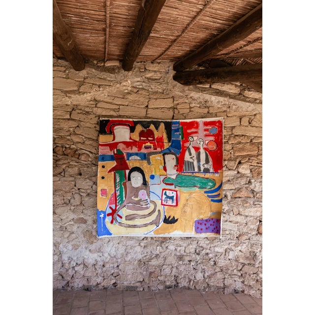 Contemporary Alfonso Reyes, Fragments #1, 2021, Acrylic on Canvas For Sale - Image 3 of 3