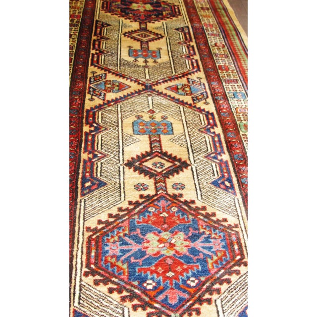 Beige Antique Serab Runner-2'10" X 14'6" For Sale - Image 8 of 10