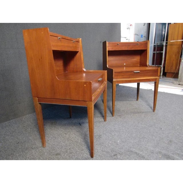 Mid 20th Century Vintage Cavalier Nightstands For Sale - Image 5 of 12
