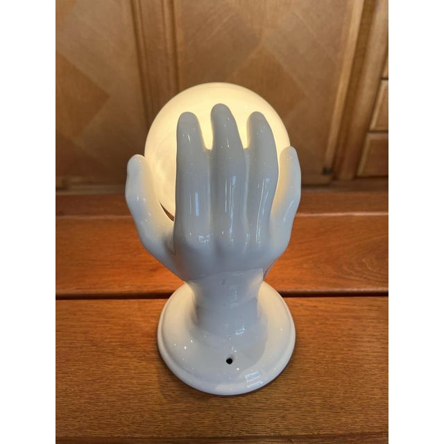 Ceramic Wall Light, 1970s For Sale - Image 4 of 9