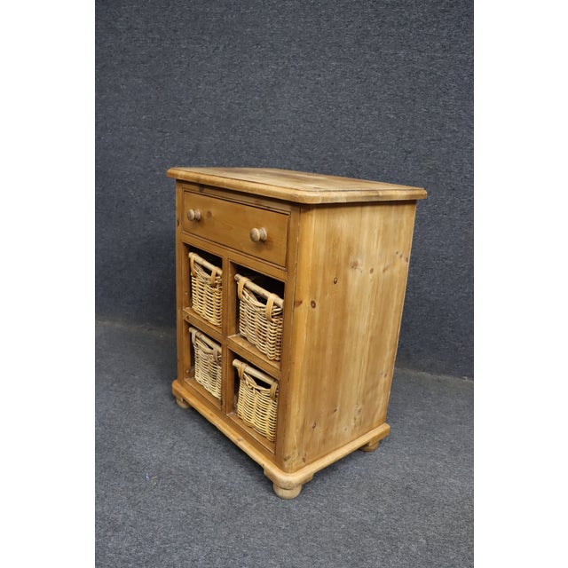 Coastal Giants McHale Pine Basket Sideboard For Sale - Image 3 of 14