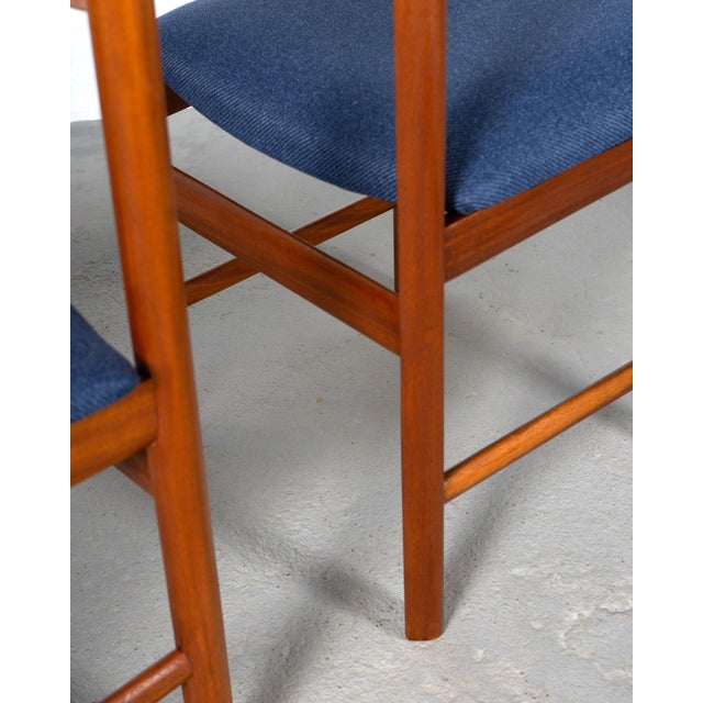 Extendable Dining Set in Teak by White and Newton, 1960s, Set of 7 For Sale - Image 15 of 18