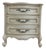 Vintage French Provincial Carved & Painted Nightstand For Sale