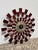 Kenneth Wingard Mid 20th Century Inspired Sunburst Wall Clock For Sale - Image 11 of 12
