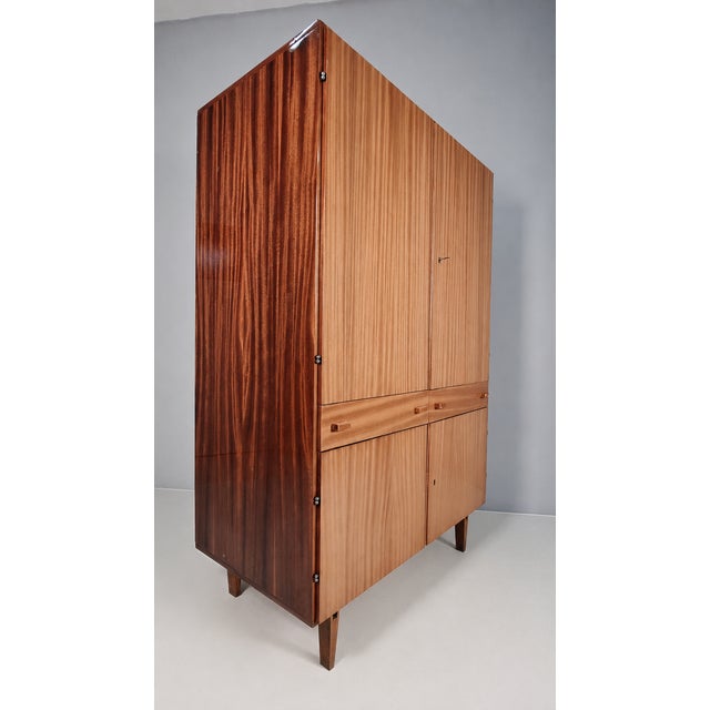 Vintage Wardrobe by Francisek Mezulanik, 1960s, in Very Good conditions. Designed 1960 to 1969