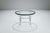 Vintage Round Glass and Steel Coffee Table by Niels Bendtsen, 1980s For Sale - Image 4 of 13