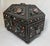 Vintage Moorish Agate Inlaid Silver Filigree Trinket Box Treasure Chest For Sale In Phoenix - Image 6 of 12