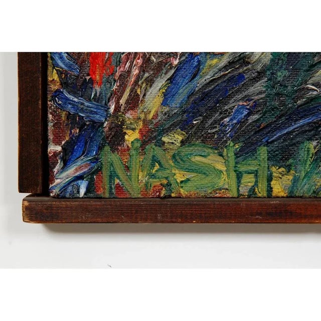 Contemporary Jørgen Nash, Halmstad, 1962, Oil on Panel For Sale - Image 3 of 4