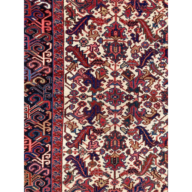 Vintage Heriz Rug in Wool, 1920s For Sale - Image 12 of 18