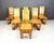 Vintage Pine Wood Dining Chairs, 1970s, Set of 6 For Sale - Image 4 of 12