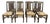 Set of 8 Rustic English Arts & Crafts Dining Chairs For Sale