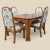 Vintage Hollywood Regency Burl Wood Dining Set, 1970s, Mid-Century Modern, Mid-Century For Sale - Image 9 of 10