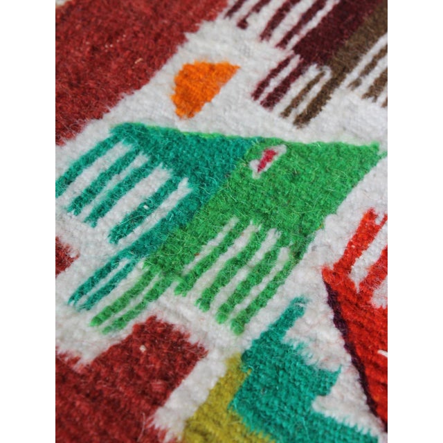 Hand-Woven Rug, Tunisia, 1960s For Sale - Image 4 of 8