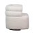 White Faux Sheep Jolla Swivel Chair For Sale - Image 9 of 13