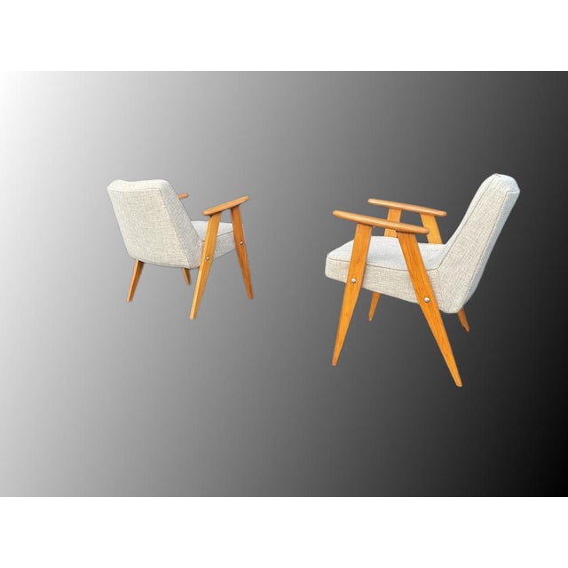 Set of 366 Easy Chairs by Jozef Marian Chierowski, 1960 For Sale - Image 14 of 16