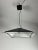 Black Italian Acrylic Glass Ceiling Lamp from iGuzzini, 1970s For Sale - Image 8 of 11