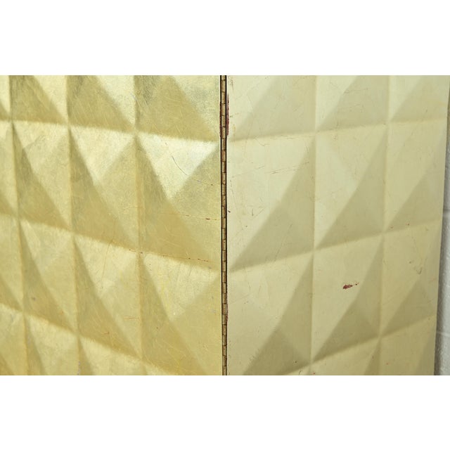 Wood Barbara Barry for Baker Furniture Diamond Silver Leaf Cabinet or Credenza For Sale - Image 7 of 13