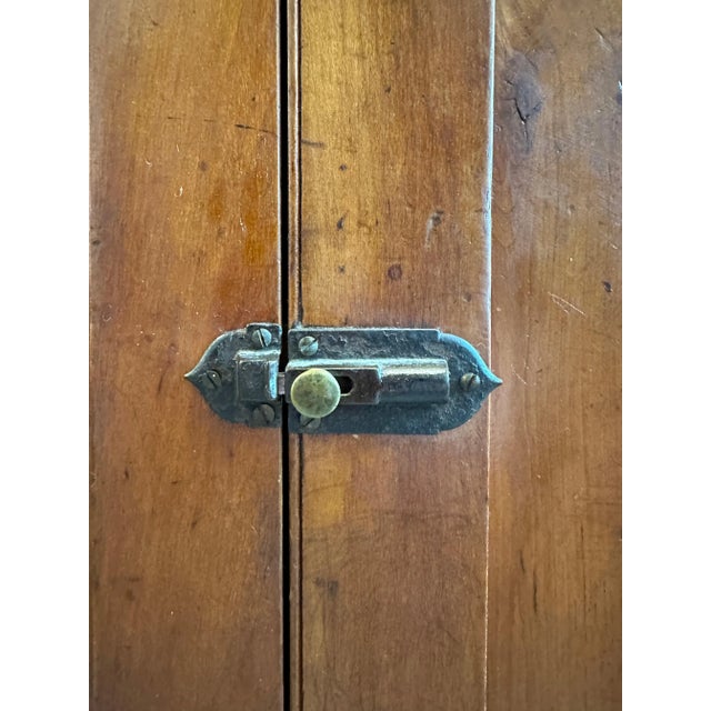 19th C. American Primitive Kentucky Jackson Press Cabinet For Sale - Image 4 of 12