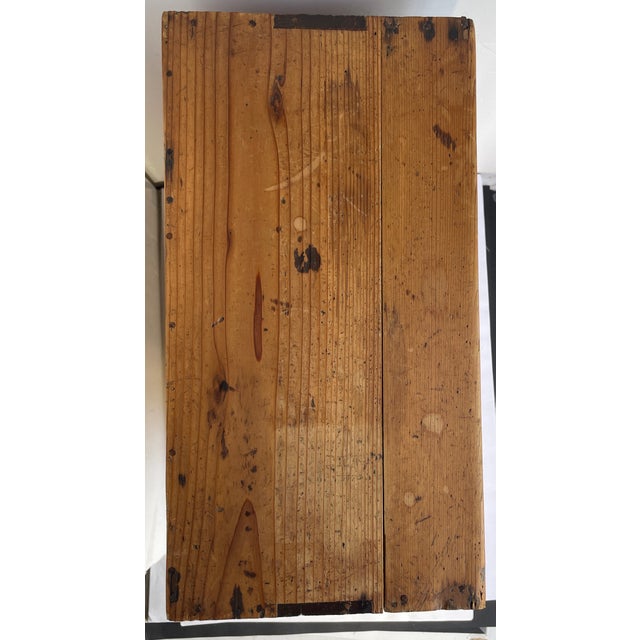 Metal 1920s Japanese Traditional Tansu Tabletop Storage Cabinet - For Sale - Image 7 of 14