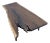 Handcrafted Live-Edge Walnut Coffee Table With Natural Insect Detailing For Sale
