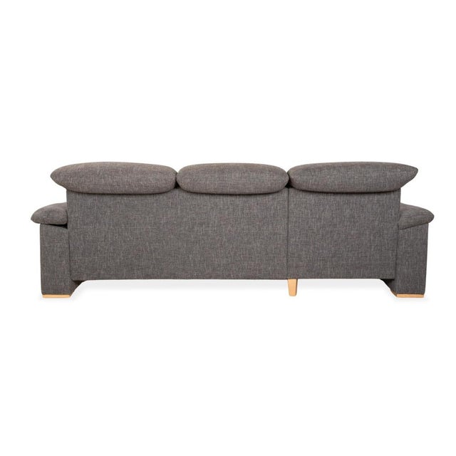 Grey Fabric Corner Sofa from Musterring For Sale - Image 14 of 15