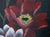 1970s Chinoiserie Painted Silk Screen "Hummingbirds and Lotus" For Sale - Image 10 of 18