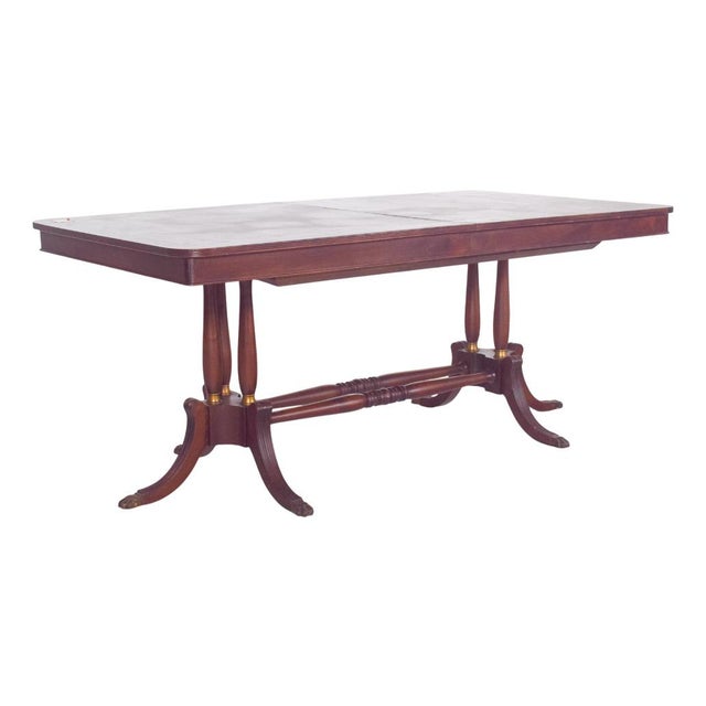 European Rectangular Extendable Dining Table, 1900s For Sale - Image 12 of 12