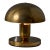 Rare 1940s Metal Table Lamp Attributed to Erik Tidstrand for Nordiska Kompaniet For Sale