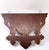 19th Century Black Forest Hand-Carved Wood Hunting Dog Wall Bracket Shelf For Sale - Image 4 of 11