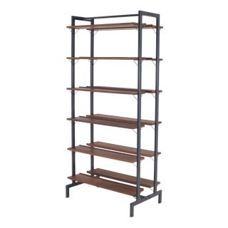 Vintage Freestanding Bookshelf by Olof Pira for Planmöbel, 1960s For Sale