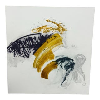 Jill Moser "Spin" Original Acrylic Canvas Painting For Sale