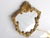 Baroque Small Baroque Style Gilded Wall Mirror, 1960s For Sale - Image 3 of 9