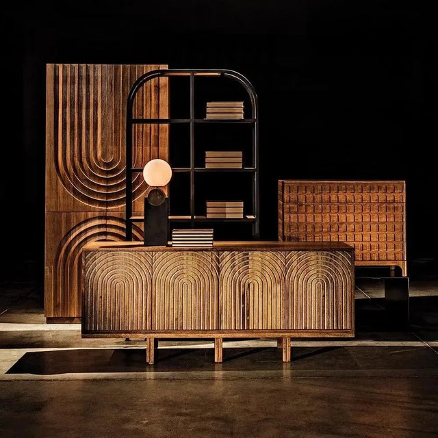 Wood NOIR Ryder Sideboard For Sale - Image 7 of 7