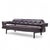 Mid-Century Modern Edward Wormley for Dunbar Model 486 Mid Century Bracket Back Sofa For Sale - Image 3 of 9