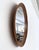 Vivai del Sud Mid-Century Italian Circular Rattan Wall Mirror in the style of Vivai Del Sud, 1960s For Sale - Image 4 of 16