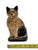 Very Rare Model Vintage 1930s "Wedge" Type Cast Iron Sitting Cat Doorstop by Spencer Guillford For Sale - Image 18 of 18