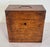 19th Century English Mahogany Traveling Bar Case 3 Bottle Liquor Decanter Box For Sale - Image 11 of 18