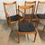 Helge Sibast Set of 6 Arne Vodder for Sibast Danish Modern Teak Dining Chairs, 2 Arm 4 Side Circa 1960's For Sale - Image 4 of 16
