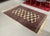 Navy Blue Vintage Persian Bokhara Style Geometric Area Rug For Sale - Image 8 of 9