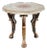 Antique 18th C Hendrix Allardyce Italian Baroque Polychrome & Giltwood Side Table For Sale