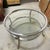 Vintage Glass Top Chrome Gueridon Coffee Table With Claw and Ball Feet For Sale - Image 4 of 12