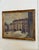 Richard Hendorf “Bridge in Winter” German Oil Painting, 1924 For Sale - Image 4 of 7